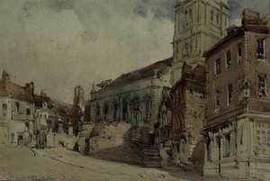 All Hallows Church, Worcester (wc, papír)
